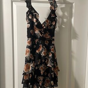 Floral Ruffle Dress